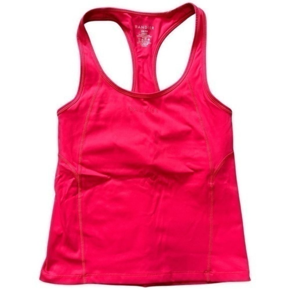 Bandier Women’s Size XS Watermelon Red Racerback Activewear Tank Top